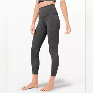 SOLD - Lululemon Align High Rise 25" Size 8 In Heather Gray